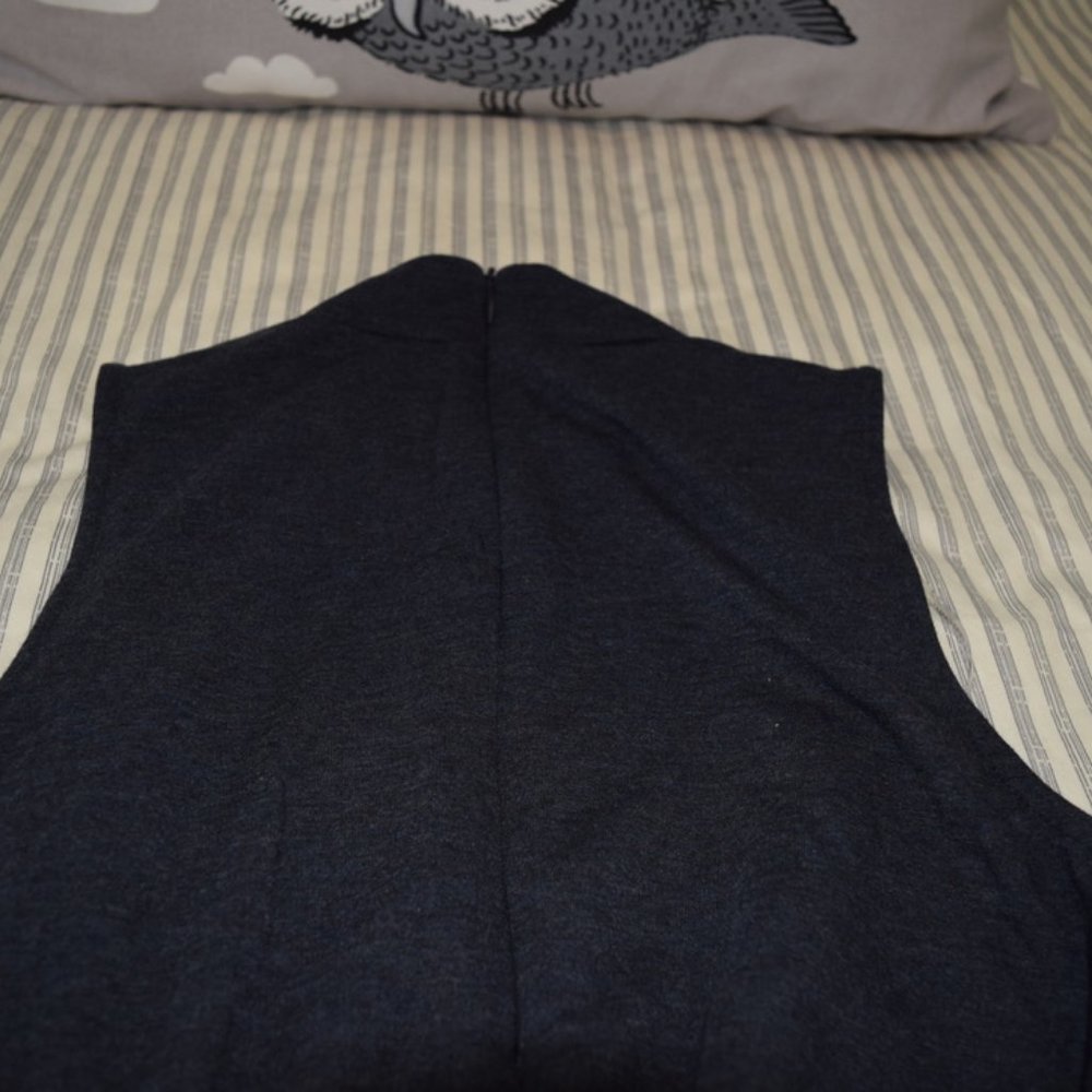 Marc New York Performance Heather Ink Pocket Waist-Tie Jumpsuit M - Picture 8 of 8